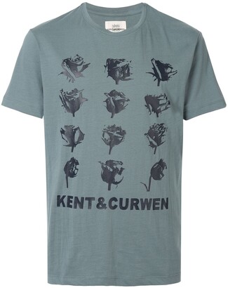 Kent & Curwen rosebud band T-shirt