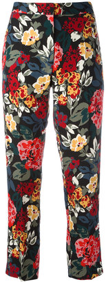 Sonia Rykiel floral trousers