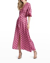 Thumbnail for your product : Sachin + Babi Jacynda Chiffon Dress w/ Tassels