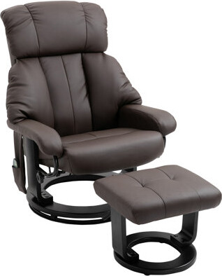 Red Barrel Studio HOMCOM Massage Recliner Chair With Ottoman