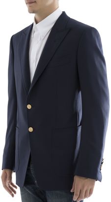 Tom Ford Blue Wool Jacket
