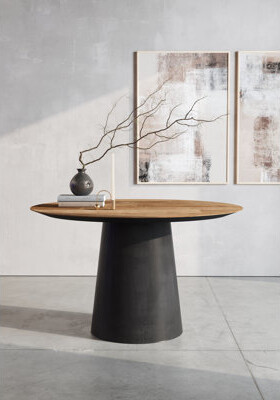 Urban Woodcraft Atelier Round Dining Table