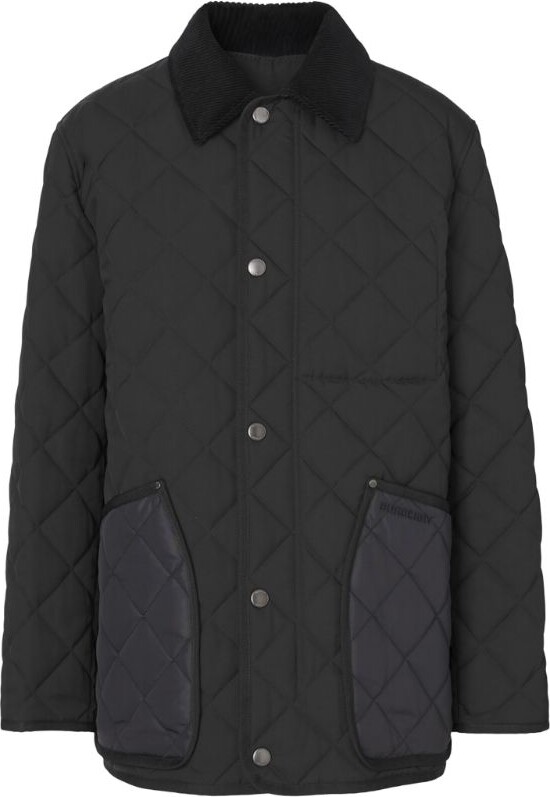 Burberry Diamond Quilted Mens Jacket | ShopStyle