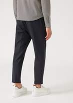 Thumbnail for your product : Emporio Armani Sweatpants In Comfortable Japanese Wool