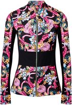 Thumbnail for your product : Matthew Williamson Flamingo Print Track Top Jacket