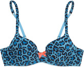 Thumbnail for your product : L'Agent by Agent Provocateur Leonara leopard-print stretch balconette bra