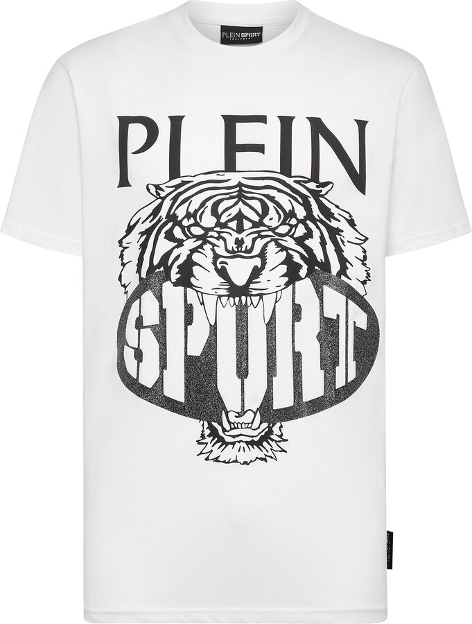 Plein Sport T-shirt Round Neck SS Tiger