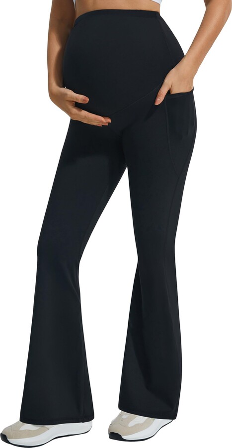 Maternity Flared Trousers ShopStyle UK