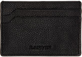 Thumbnail for your product : Lanvin Black Leather Card Holder