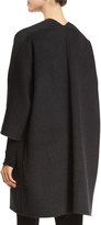 Thumbnail for your product : Vince Reversible Wool-Cashmere Cardigan Coat