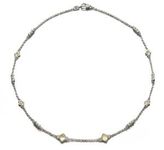 Thumbnail for your product : Judith Ripka Estate Canary Crystal & Sterling Silver Station Necklace