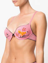 Thumbnail for your product : DSQUARED2 embroidered bra