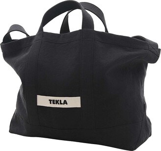 バッグ TEKLA :: Beach bag Tekla_Canvas_Beach_bag_Camel_T