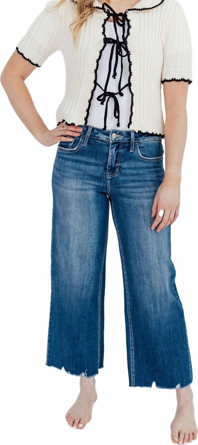 LOVERVET Bay Head Jeans In Medium Wash