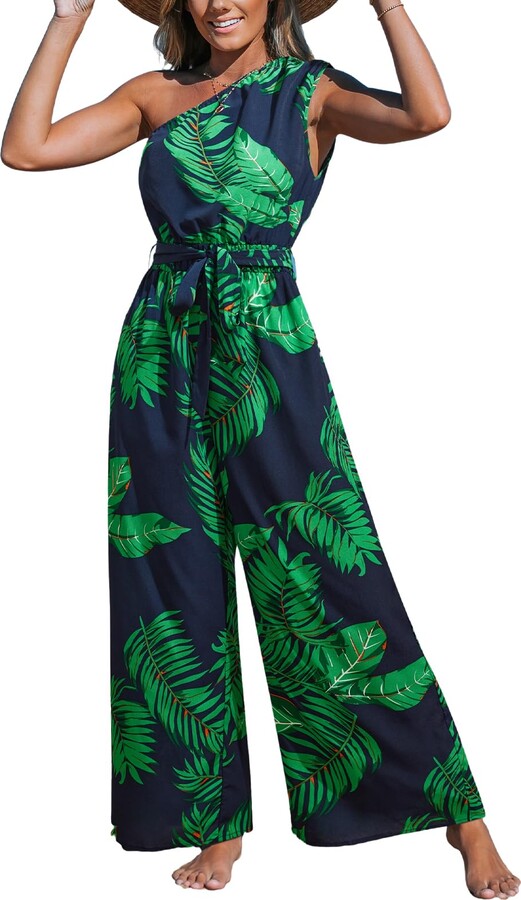 Tropical Jumpsuit ShopStyle UK