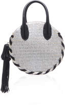 Thumbnail for your product : Poolside Small Metallic Raffia Tote