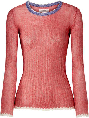Etoile Isabel Marant Aggy Ribbed Cotton Sweater