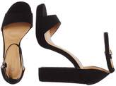 Thumbnail for your product : Quiz Wide Fit Black Block Heel Sandals