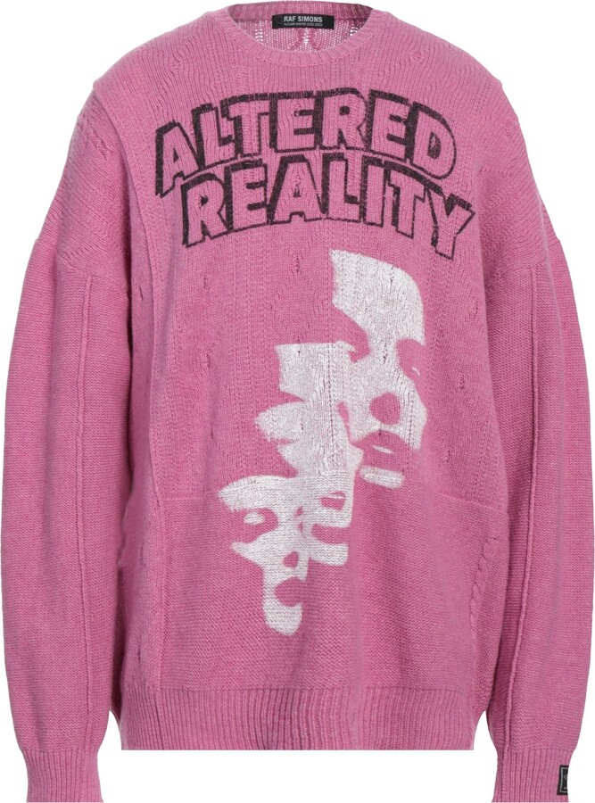 Raf Simons Altered Reality print crew neck sweatshirt - ShopStyle