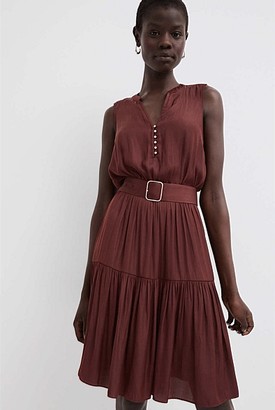 witchery purple dress