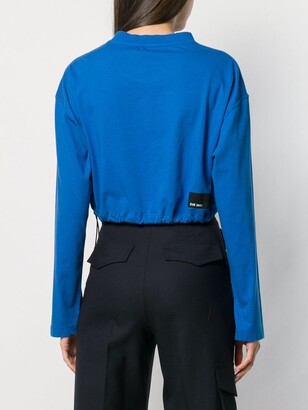Unravel Project Cropped Sweatshirt
