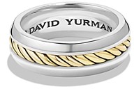 David Yurman Cable Classics Ring with 18K Gold