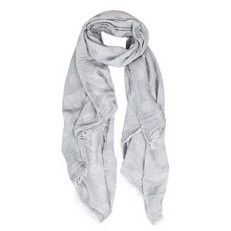 Dents WOMENS FRINGED TWO TONE SCARF