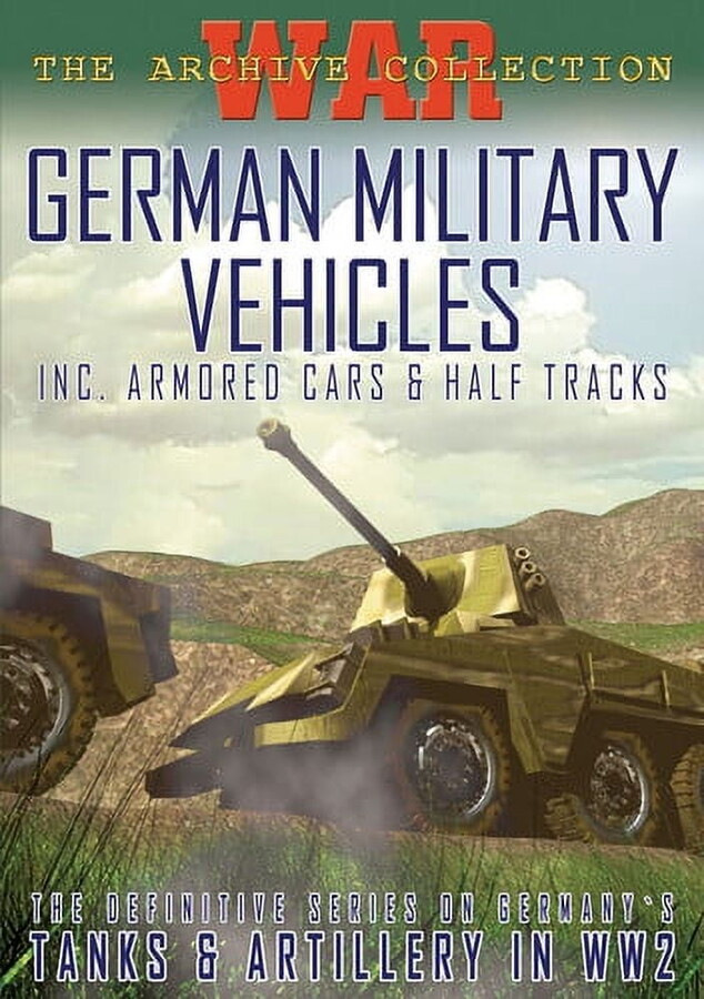German Military Vehicles: Armored Cars & Half-Tracks (DVD), Arts Magic, Special Interests