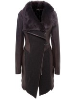 Thumbnail for your product : VSP Contrast Shearling Coat