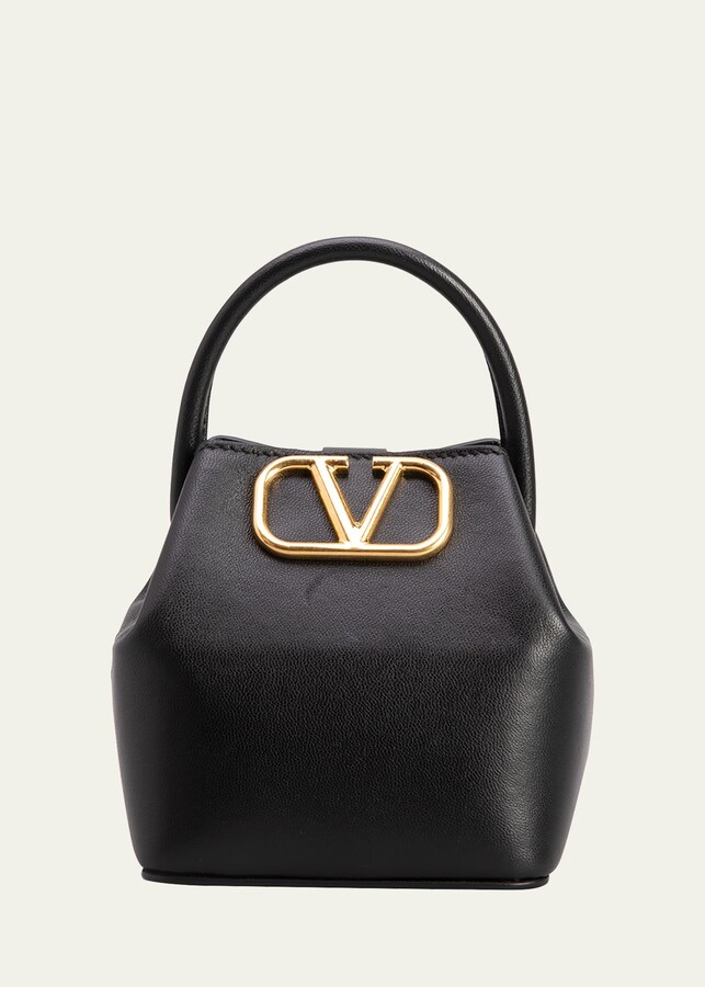 Valentino Garavani VLOGO Signature Mini Napa Bucket Bag ShopStyle