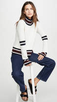 Thumbnail for your product : Autumn Cashmere Boxy Mock Neck Sweater