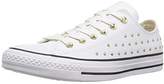 white and gold womens converse