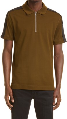 givenchy zip up polo