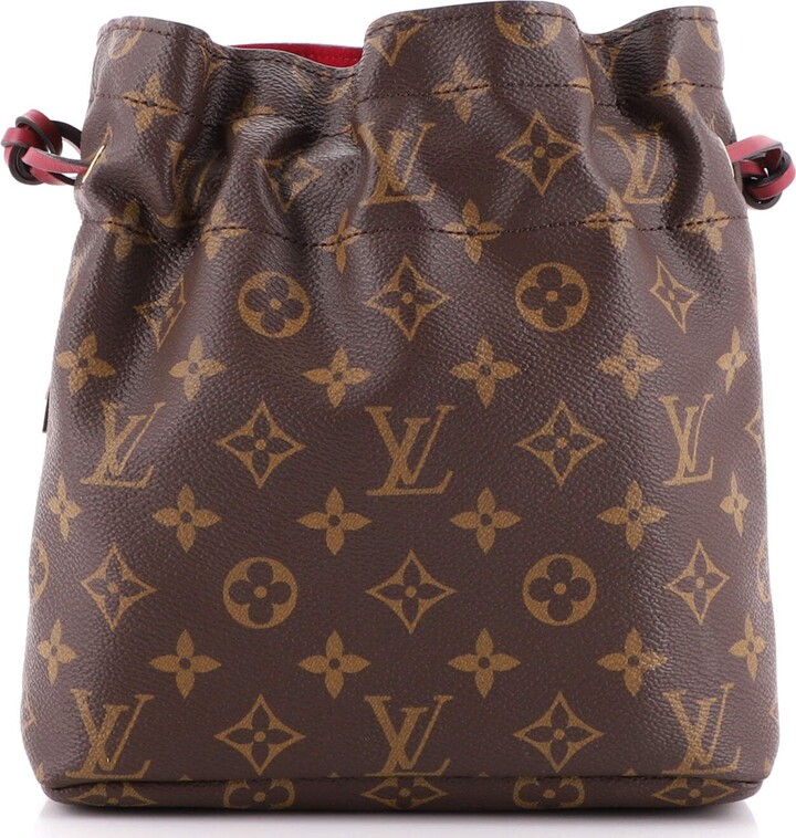 Louis Vuitton Monogram Noe drawstring bag