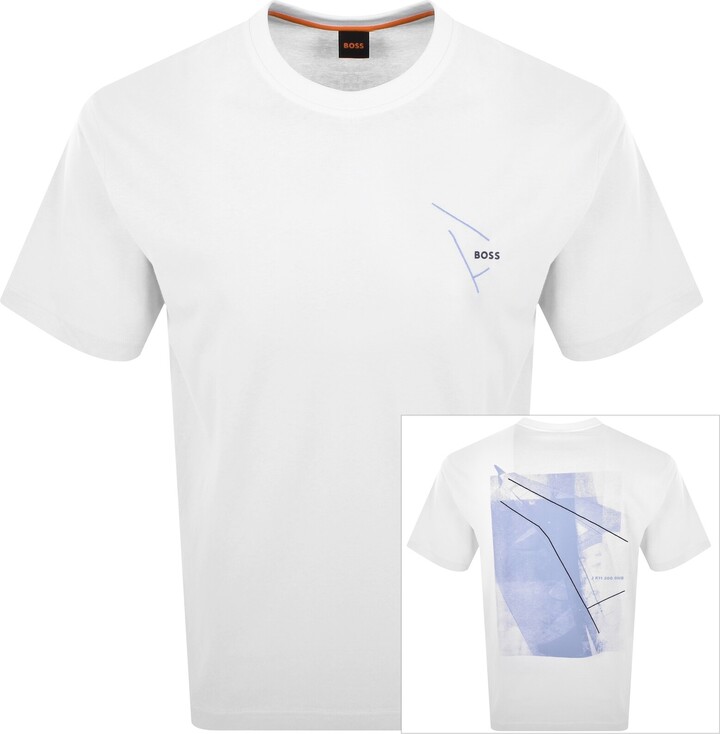 Boss Casual BOSS Te Section T Shirt White