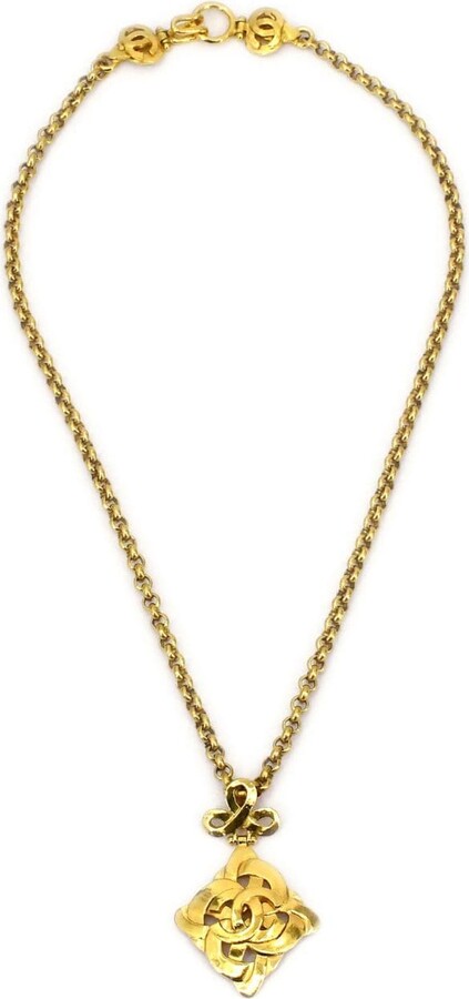 Pre-owned Chanel Gold Necklaces