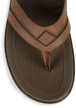 Sperry Havasu Burgee Leather Flip Flops