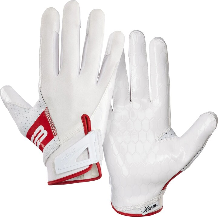 Grip Boost Adult DNA 2.0 Football Gloves, Men's, Small, Blue