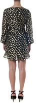 Thumbnail for your product : For Love & Lemons Black Tulle Dress With Gold Pois
