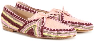 Gabriela Hearst Hays crocheted loafers Gabriela Hearst Hays crocheted loafers