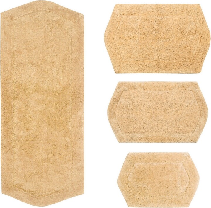 Home Weavers Waterford 4 Piece Bath Rug Set