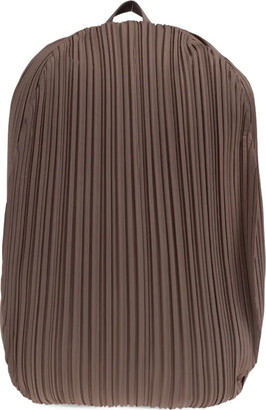 Pleats Please Issey Miyake Black Polyester Backpack - ShopStyle