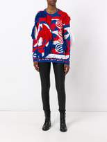 Thumbnail for your product : Henrik Vibskov abstract textured jumper