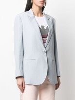 Thumbnail for your product : Emporio Armani Tailored Linen Blazer