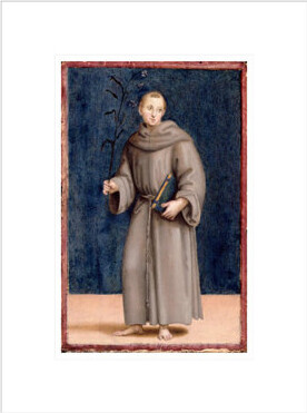 Red Barrel Studio Saint Anthony of Padua by Raphael -Framed Giclee Print