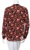 Thumbnail for your product : A.L.C. Silk Floral Print Top w/ Tags