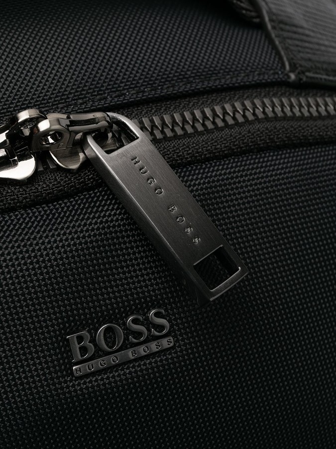 HUGO BOSS Logo Zipped Backpack - ShopStyle