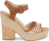 Thumbnail for your product : Sam Edelman Lillie Woven Cork Platform Sandals