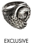 Thumbnail for your product : ASOS Icon Brand Eagle Ring Exclusive To