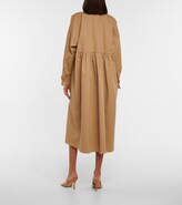 Thumbnail for your product : Max Mara Curvone cotton-blend midi dress